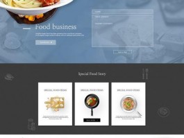西餐网站页面设计,西点网页设计
