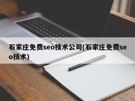 石家庄免费seo技术公司(石家庄免费seo技术)