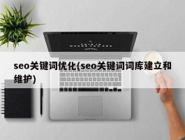 seo关键词优化(seo关键词词库建立和维护)