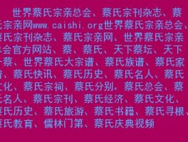 宗亲网站设计特点的简单介绍