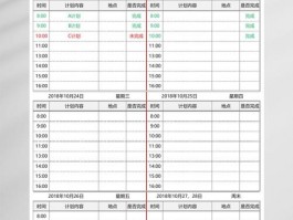 网站设计日程规划,网站设计规划表