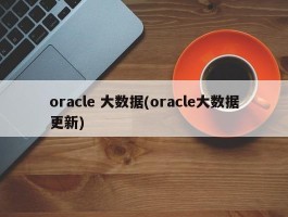 oracle 大数据(oracle大数据更新)