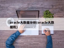 oracle大数据分析(oracle大数据机)