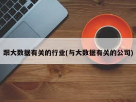 跟大数据有关的行业(与大数据有关的公司)