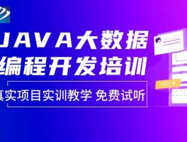 java做大数据怎么样(java大数据面试)